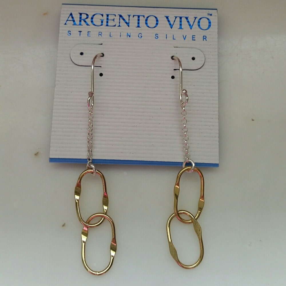 Argento Vivo sterling silver earrings